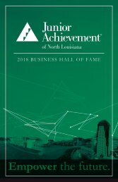 2018 Business Hall of Fame