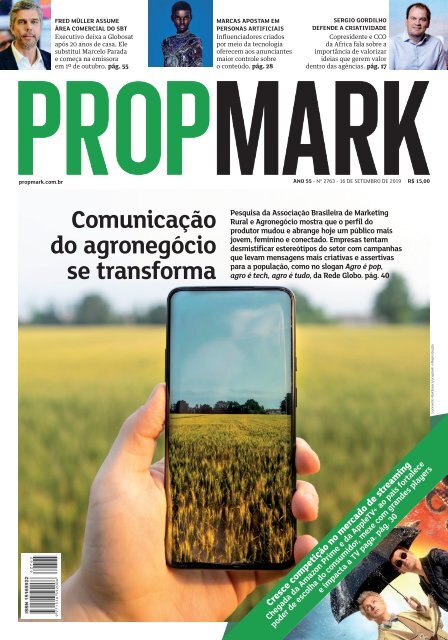 Globo Rural vence Prêmio Veículos de Comunicação 2020, da Propmark -  Revista Globo Rural