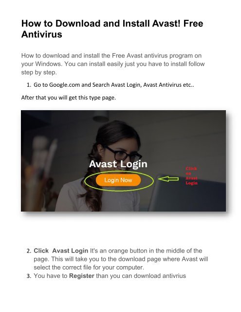 avast free installer download