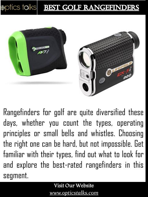 Best Golf Rangefinders