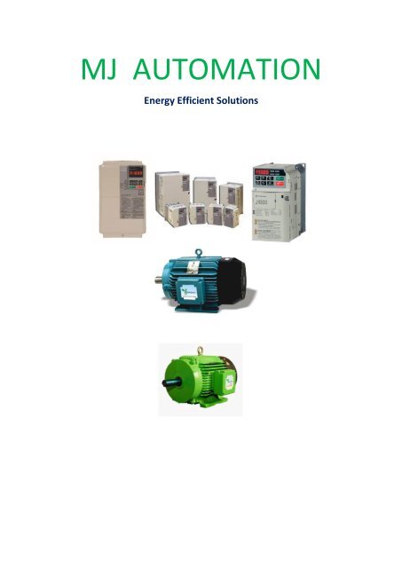 MJ Automation Catalogue