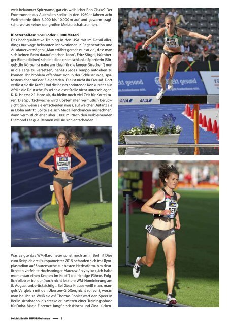 Leichtathletik INFORMationen 03/2019