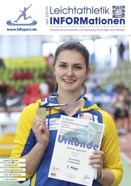 Leichtathletik INFORMationen 02/2019