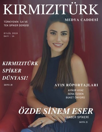 KırmızıTürk Medya Caddesi Eylül 2019 Sayı 14