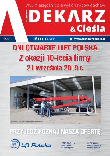 Fachowy Dekarz & Cieśla 2019/4