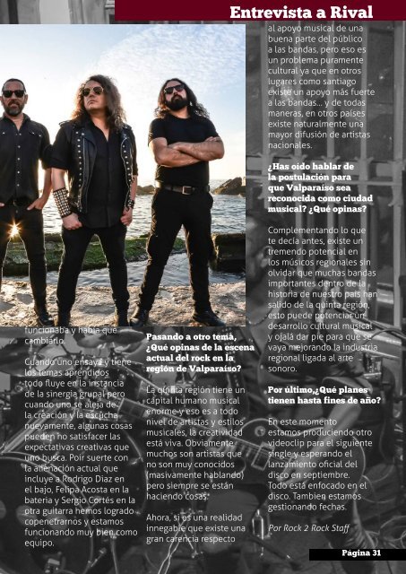 Rock To Rock Magazine - Escuchar N°19