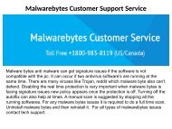 Malwarebytes 'Unable to connect to service' Error