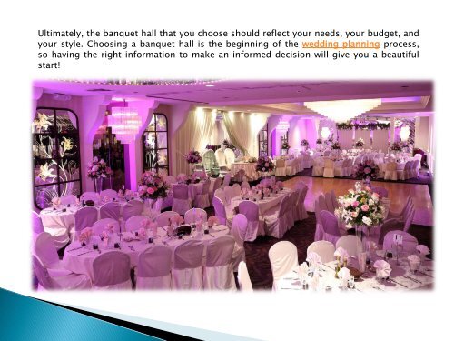 The Benefits of choosing best Banquet Halls in Brooklyn Ny