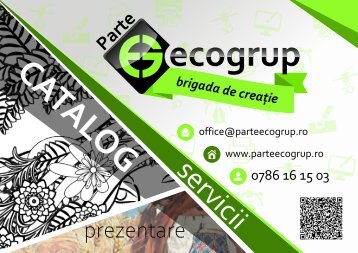 Catalog - PEG - brigada creatie - servicii - web