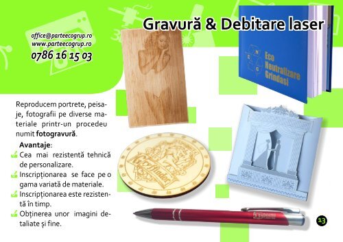 Catalog - PEG - brigada creatie - servicii - web