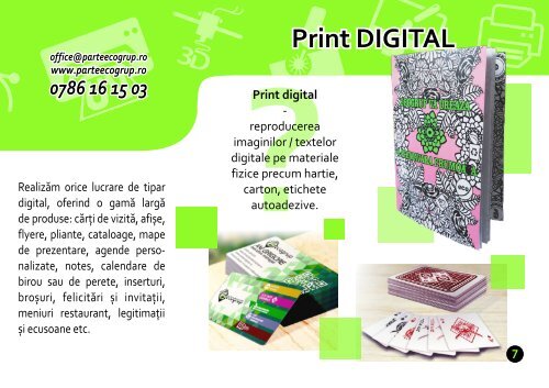 Catalog - PEG - brigada creatie - servicii - web