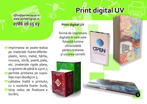 Catalog - PEG - brigada creatie - servicii - web