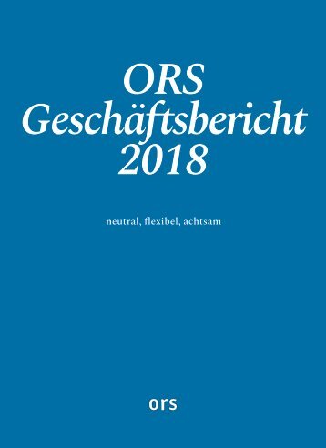 Geschäftsbericht 2018