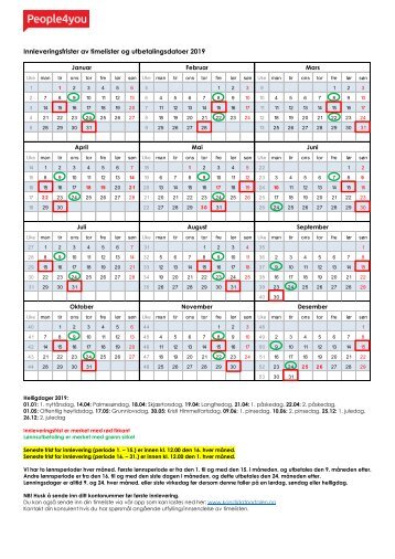 Lønningskalender-2019