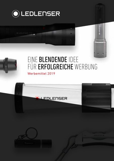 LEDLenser Werbeartikel-Katalog 2019