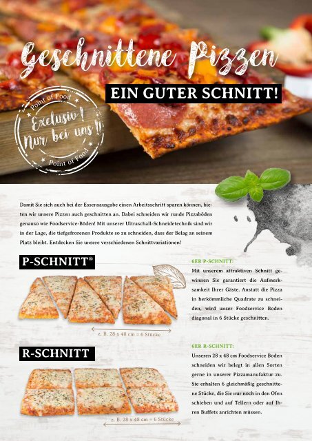 Point of Food Katalog für Österreich