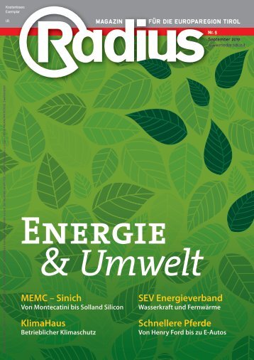 Energie & Umwelt 2019