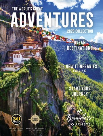 Boundless Journeys 2020 Catalog