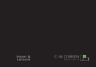 C+W O'Brien Hotel and Leisure Brochure