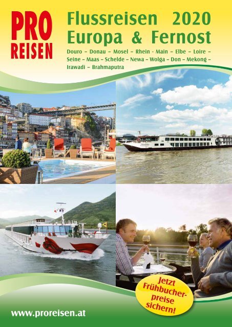 Flussreisen Flugblatt 2020