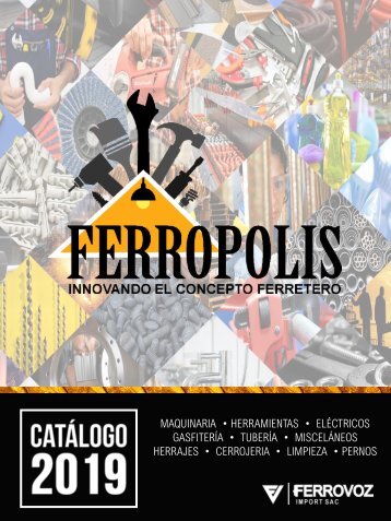 CATALOGO FERROPOLIS SEPT 2019