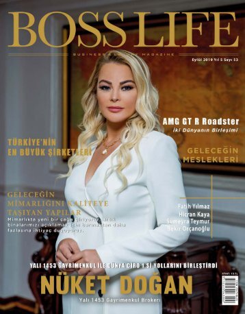 BossLife Business&Luxury Magazine Eylül 2019