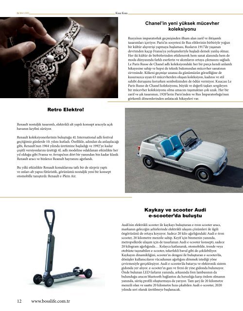 BossLife Business&Luxury Magazine Eylül 2019