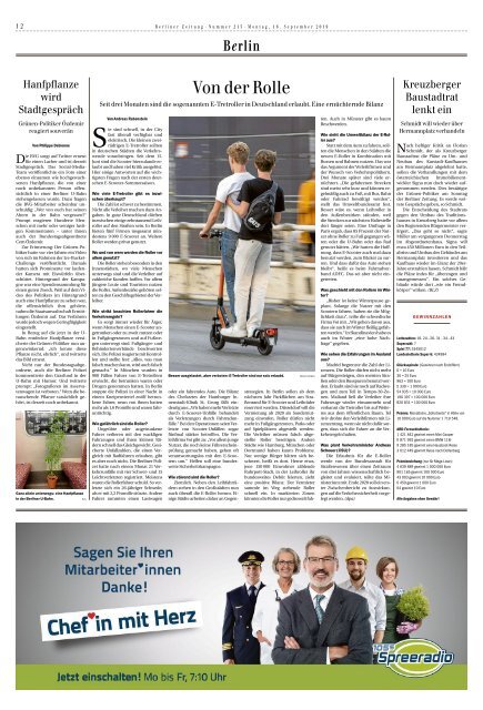 Berliner Zeitung 16.09.2019