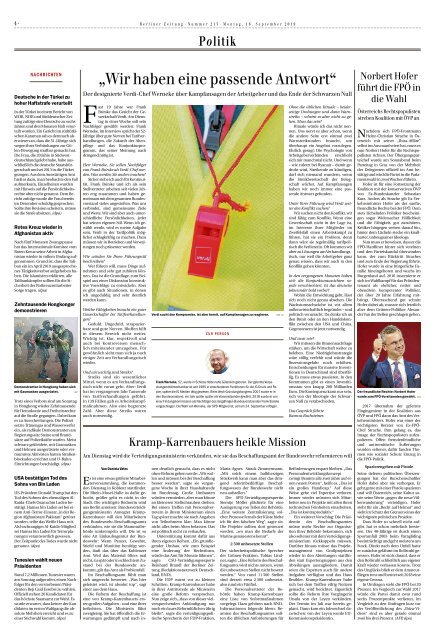 Berliner Zeitung 16.09.2019