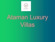 Ataman Luxury Villas offers KhaoLak Private Pool Villa