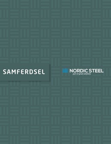 Samferdselbrosjyre | Nordic Steel Group