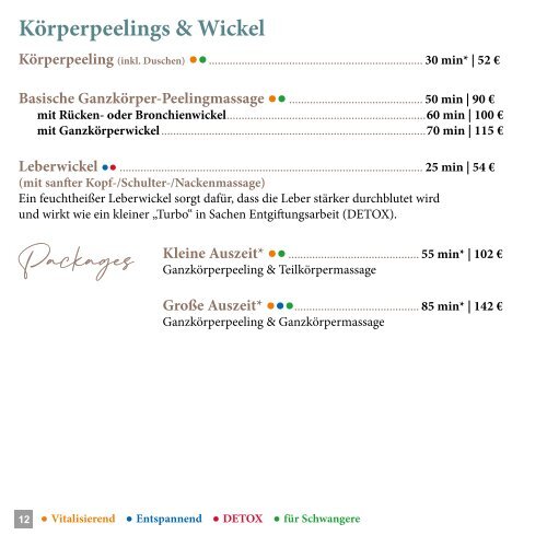 Spa Programm