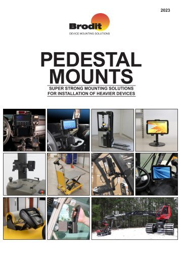 Brodit Pedestal Mounts