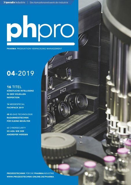 phpro – Prozesstechnik für die Pharmaindustrie 04.2019