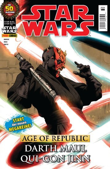 Star Wars 50: Age of Republic: Darth Maul & Qui-Gon Jinn (Leseprobe) YDSTWC050