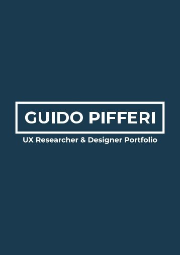 Guido Pifferi's Portfolio