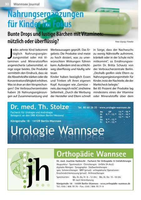 Wannsee Journal Oktober/November 2019