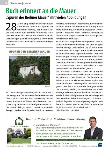 Wannsee Journal Oktober/November 2019