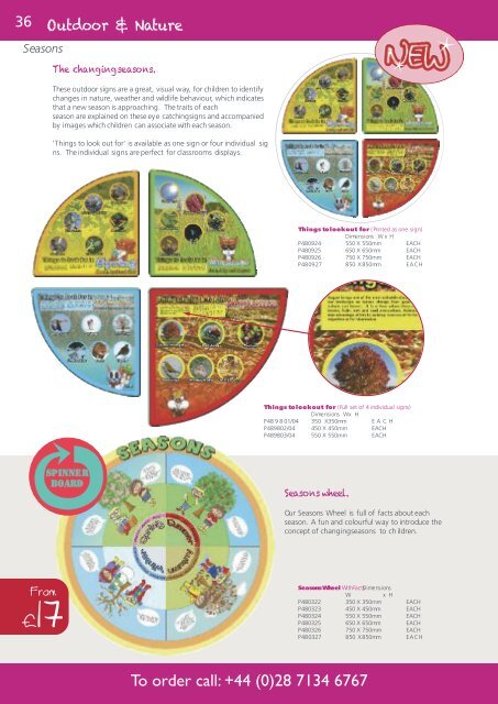 Creative Activity Playground Signs Catalogue