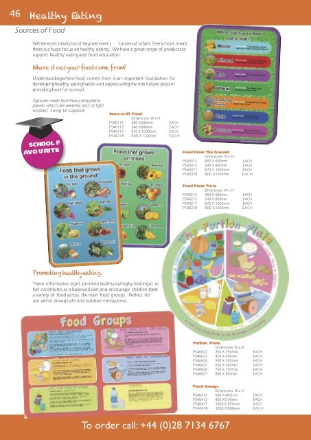 Creative Activity Playground Signs Catalogue