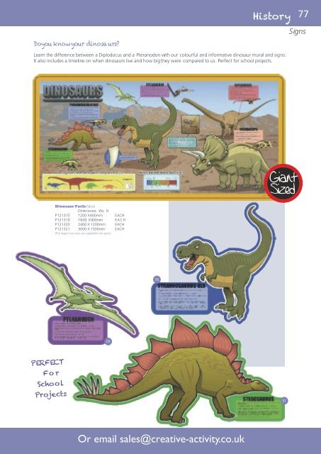 Creative Activity Playground Signs Catalogue