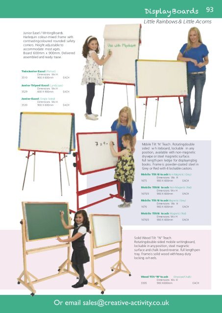 Creative Activity Playground Signs Catalogue