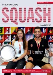 International Squash Magazine - September Issue