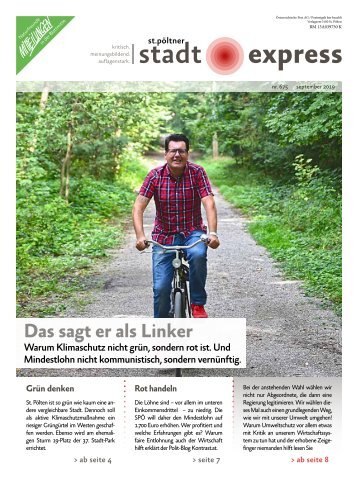 St. Pöltner Stadtexpress September 2019