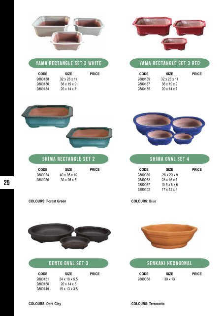 Northcote Pottery 2020 e-Catalogue