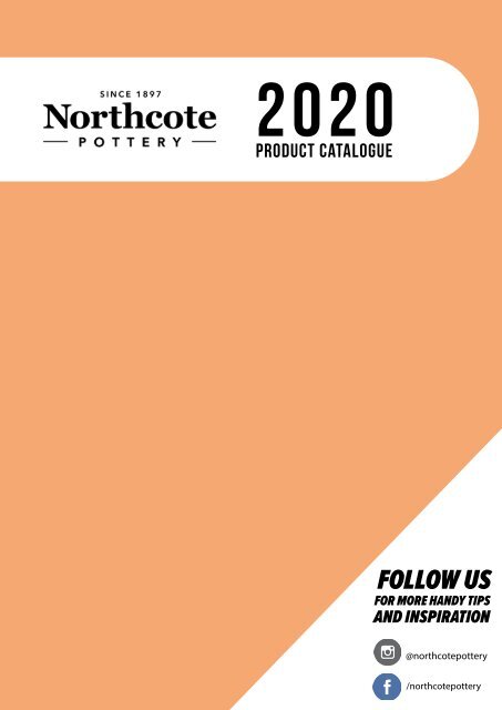 Northcote Pottery 2020 e-Catalogue