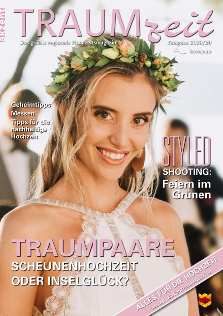 TRAUMzeit Hochzeitsmagazin 2019-2020