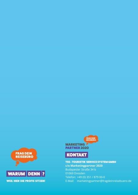 Info-Broschüre MarketingPartner 2020