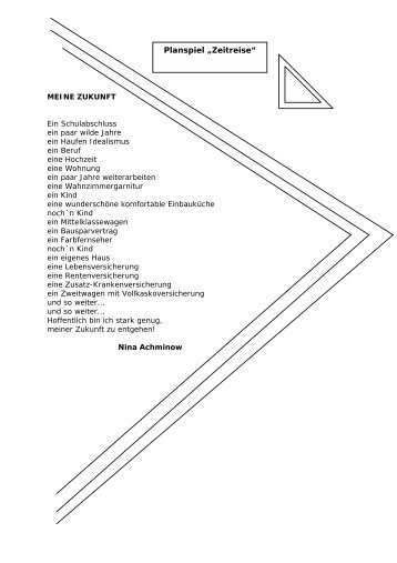 Planspiel Ã¢ÂÂZeitreiseÃ¢ÂÂ - Mach Mal