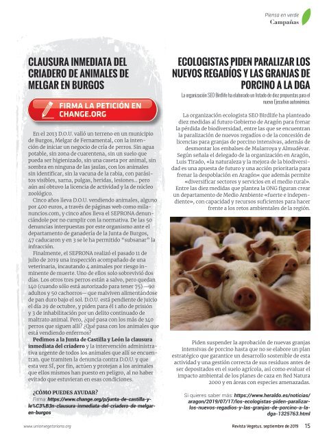 Revista Vegetus nº 33 ( Septiembre - Diciembre 2019)